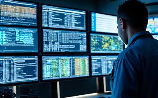 Een controlekamer scherm met operationele dashboards en grafieken, toezicht houdend op de drukte in het park.