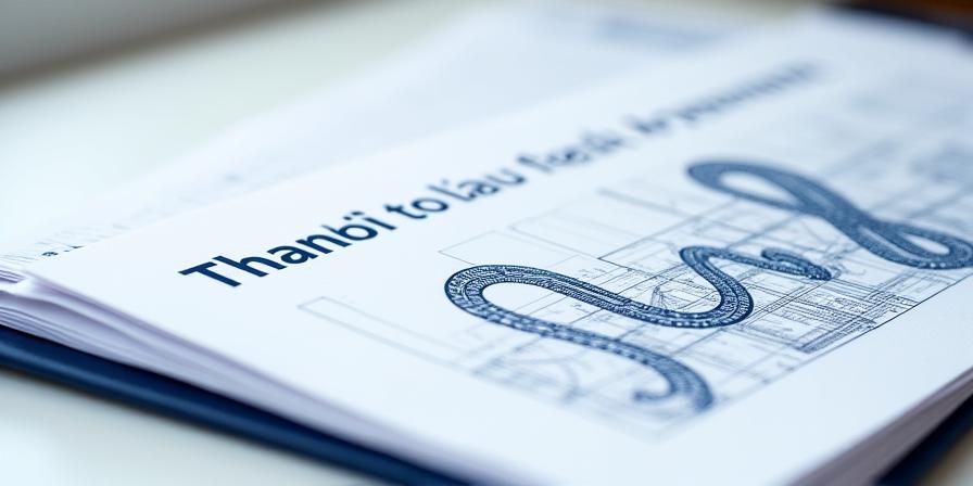 Visuele representatie van een professioneel juridisch document en beleid.